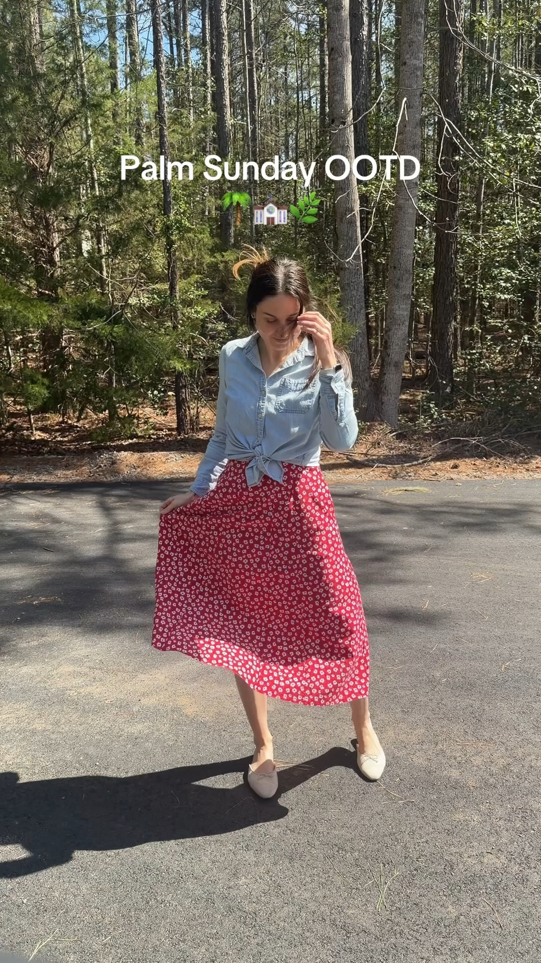 What I wore to church this morning for Palm Sunday. This is the Mila Dress from Abercrombie and I loved it so much I recently purchased in another pattern and am now debating on getting a third. Super comfortable, layers well, and oh so flattering. 

#churchootd #churchoutfit #abercrombie #millenialstyle

#LTKmomlife #LTKootd