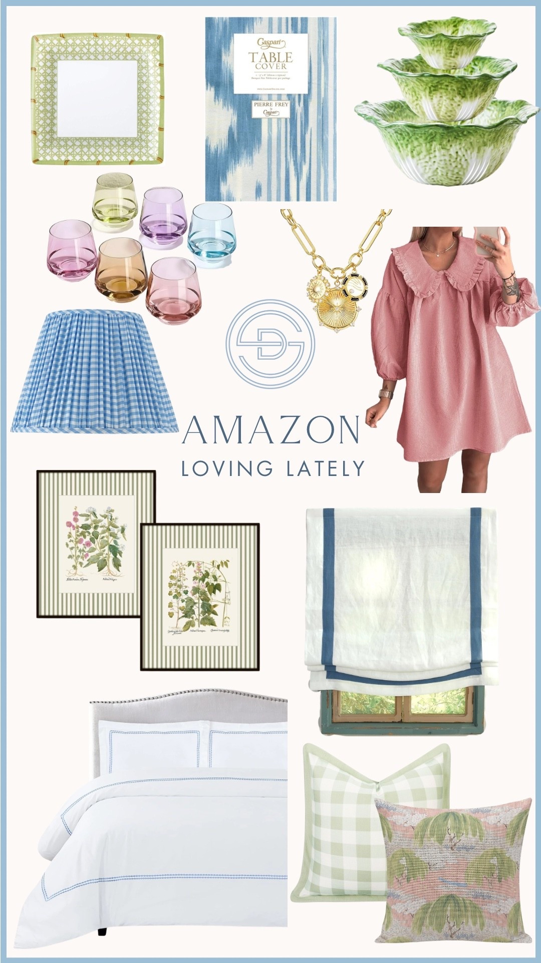 Loving these new Amazon home decor finds and Amazon women’s fashion finds! Perfect for summer! 

Amazon home | affordable home decor | Grandmillennial decor | preppy decor | amazon summer entertaining

#LTKHome #LTKSaleAlert