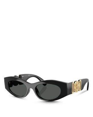 Versace Medusa Biggie Oval Sunglasses, 51mm | Bloomingdale's Jewelry & Accessories | Bloomingdale's (US)