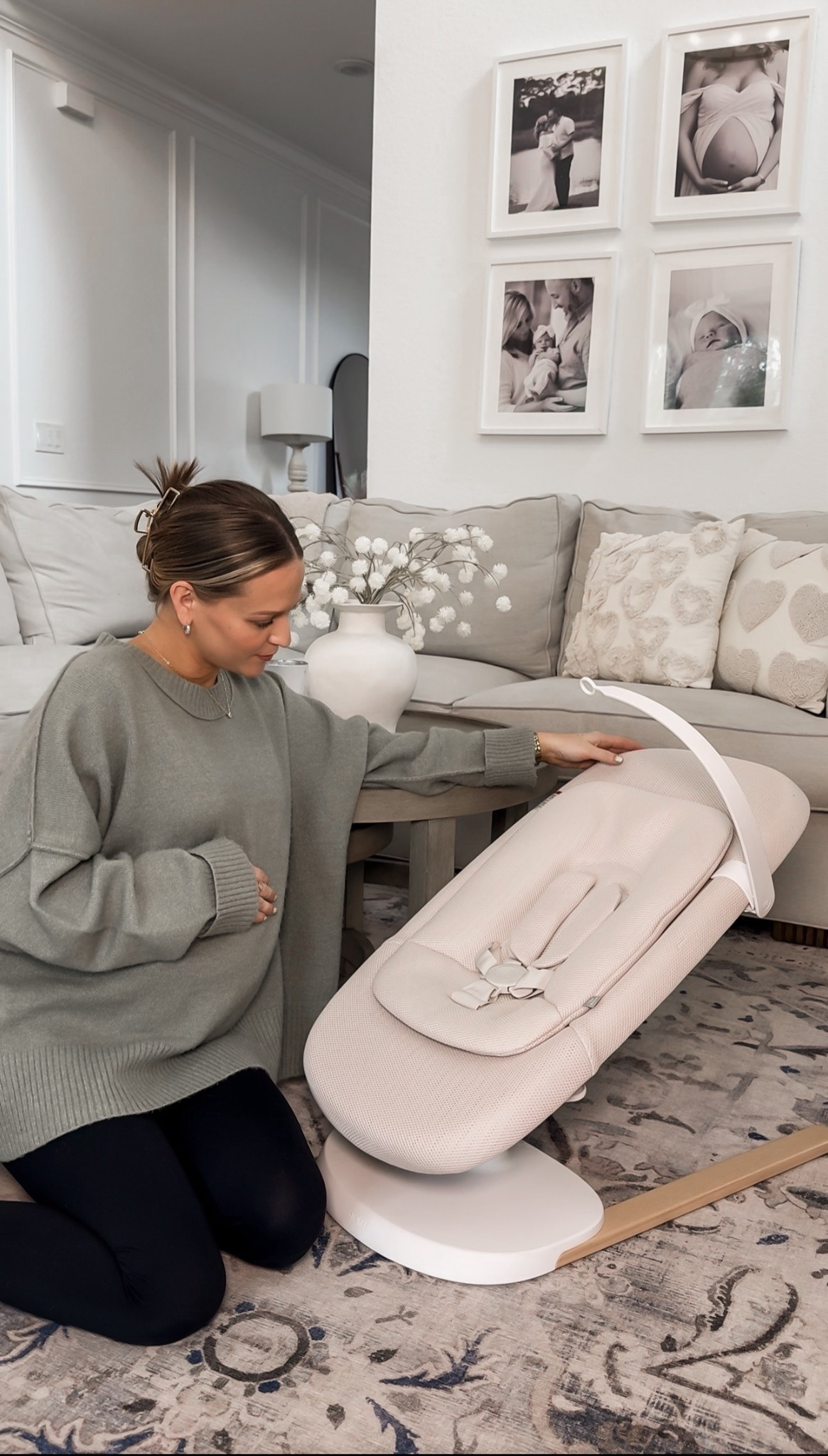 New baby bouncer I can’t to use! Manual sway that responds to baby’s movements! A registry must have  

#LTKBaby #LTKBump #LTKmomlife