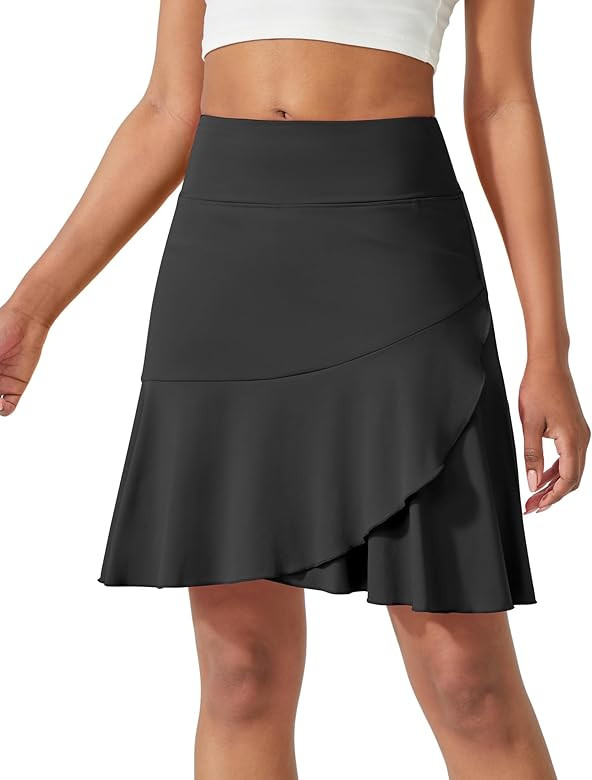 G4Free 15"/20" Tennis Skirts for Women Golf Skirts Skorts with Pockets Pleated High Waist Athleti... | Amazon (US)