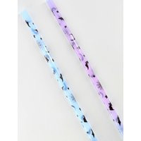 Halloween Straw - Color Changing Iced Coffee Bats Bat Reusable | Etsy (US)