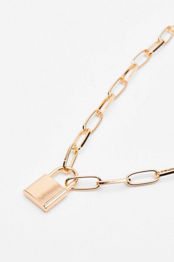 Lock and Roll Lock Pendant Necklace | NastyGal (US & CA)