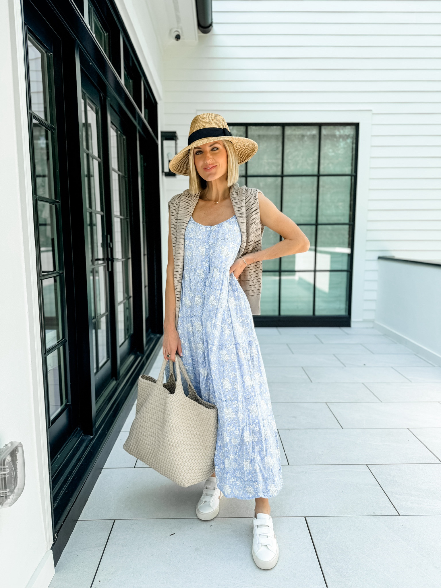 Siesta Dress in Light Blue curated on LTK