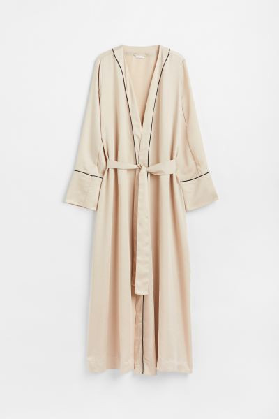 Satin dressing gown | H&M (UK, MY, IN, SG, PH, TW, HK)