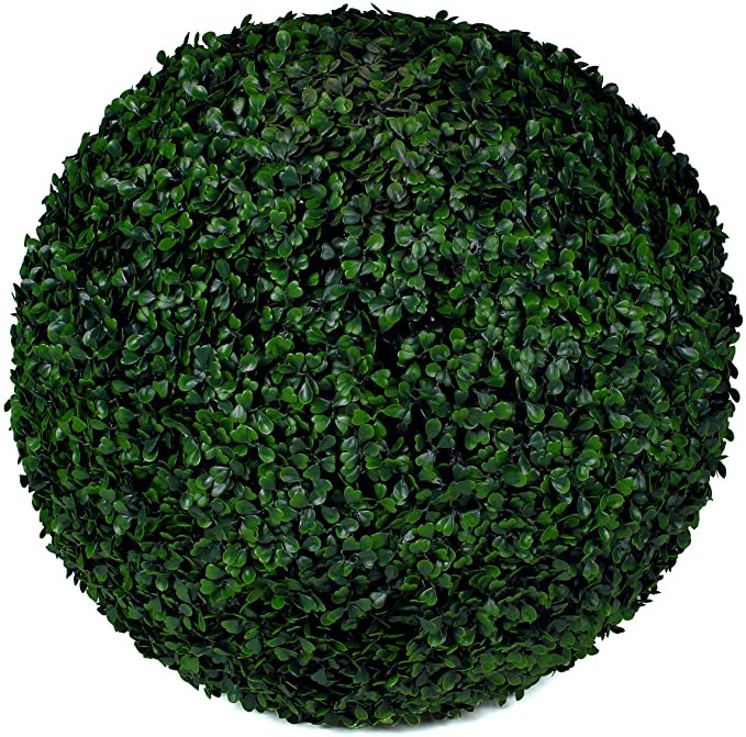 3rd Street Inn Boxwood Topiary Ball - 19" Artificial Topiary Plant - Wedding Decor - Indoor/Outdo... | Amazon (US)
