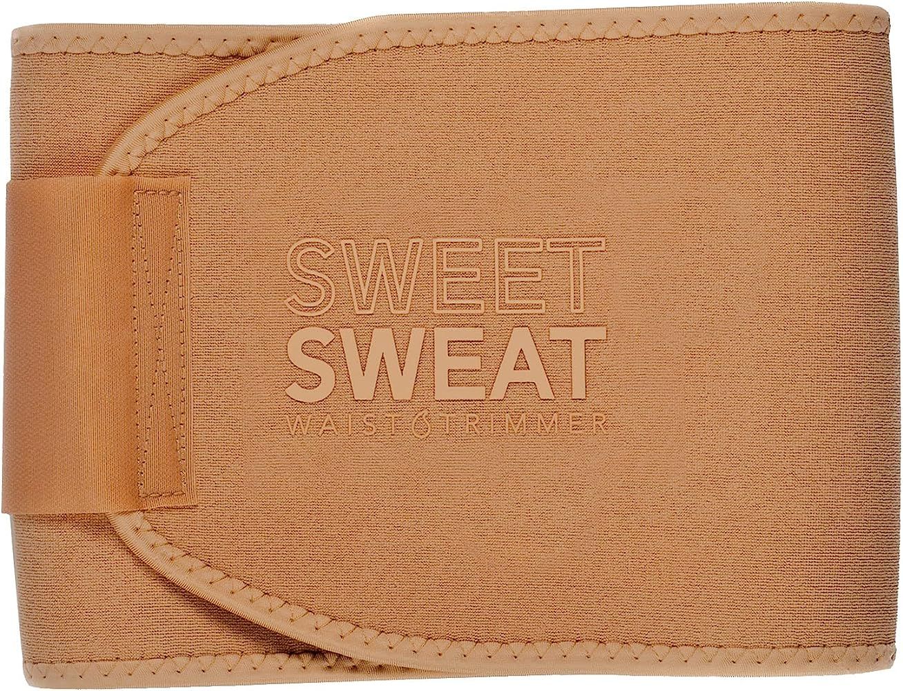 Sweet Sweat Waist Trimmer 'Toned' for Women and Men | Premium Waist Trainer Belt to Tone your Sto... | Amazon (US)