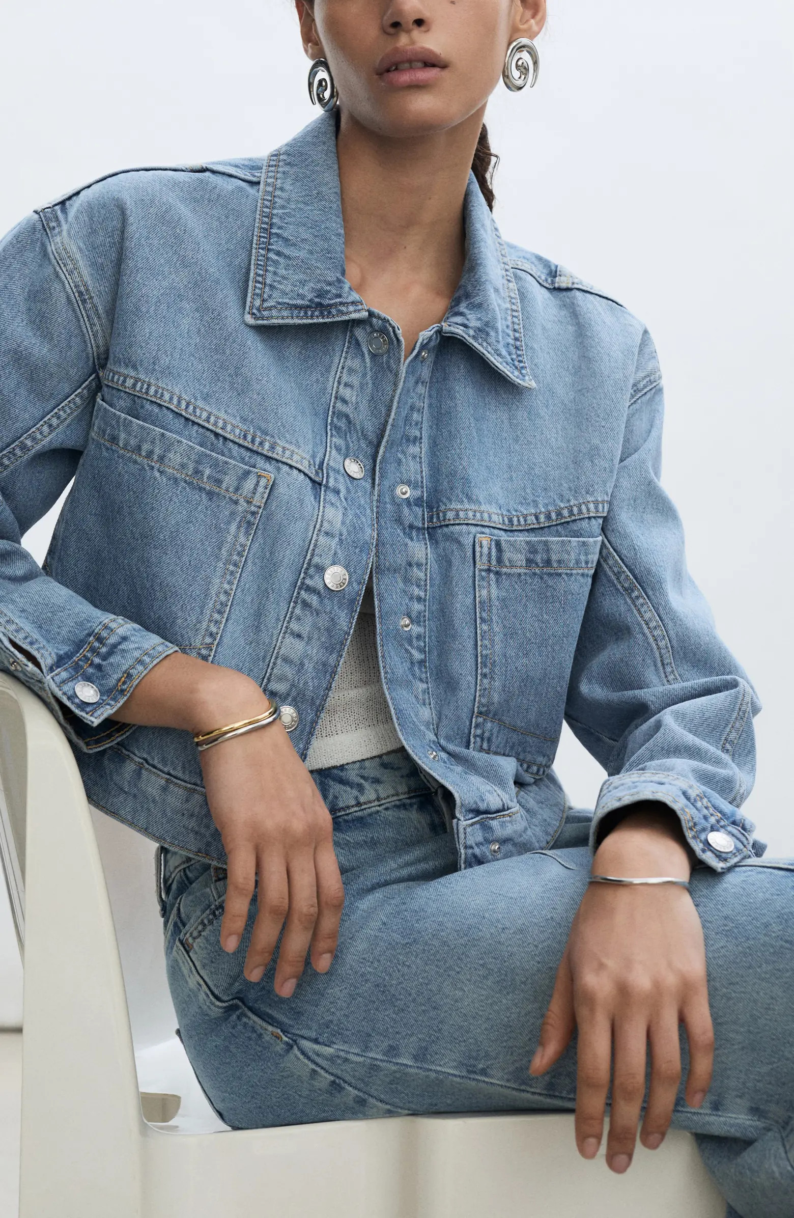 Crop Denim Jacket | Nordstrom