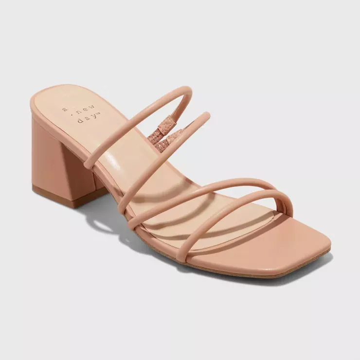 Arya Mule Heeled Sandal curated on LTK