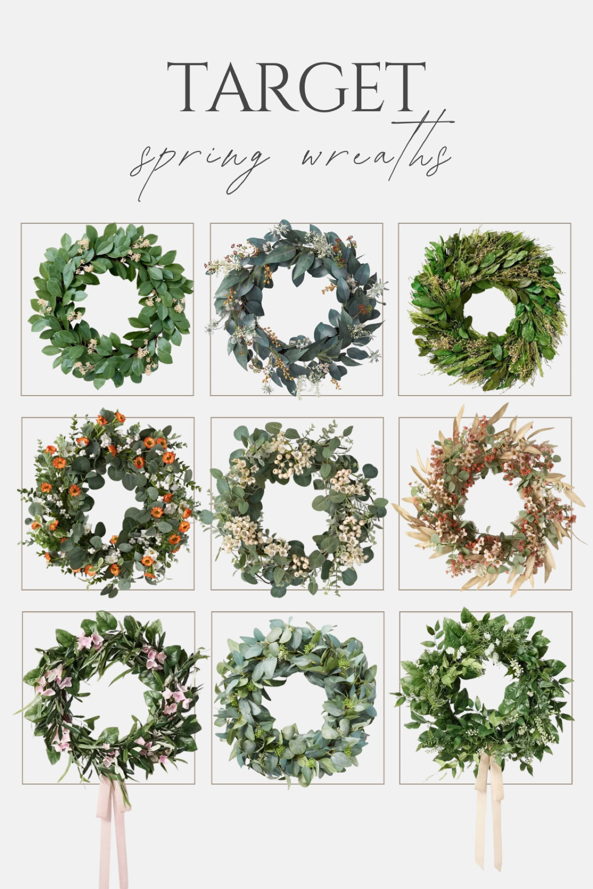 Obsessed with Target’s spring wreath collection this year! 😍 🌺 

#LTKSeasonal #LTKHome #LTKFindsUnder50