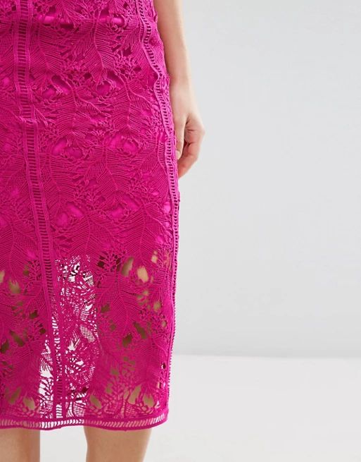New Look Lace Midi Skirt | ASOS US