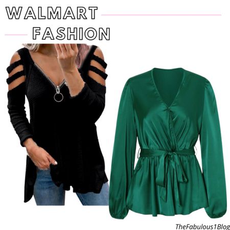 Walmart fashion tops under $50 
#FallFashion #FallStyle #WalmartFashion #Walmart 

#LTKunder50 #LTKSeasonal #LTKHoliday