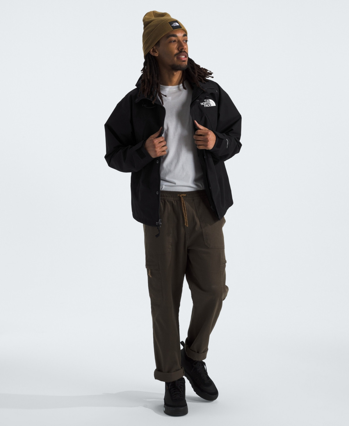 The North Face Men's Dryvent Mono Mountain Jacket - Black | Macy's
