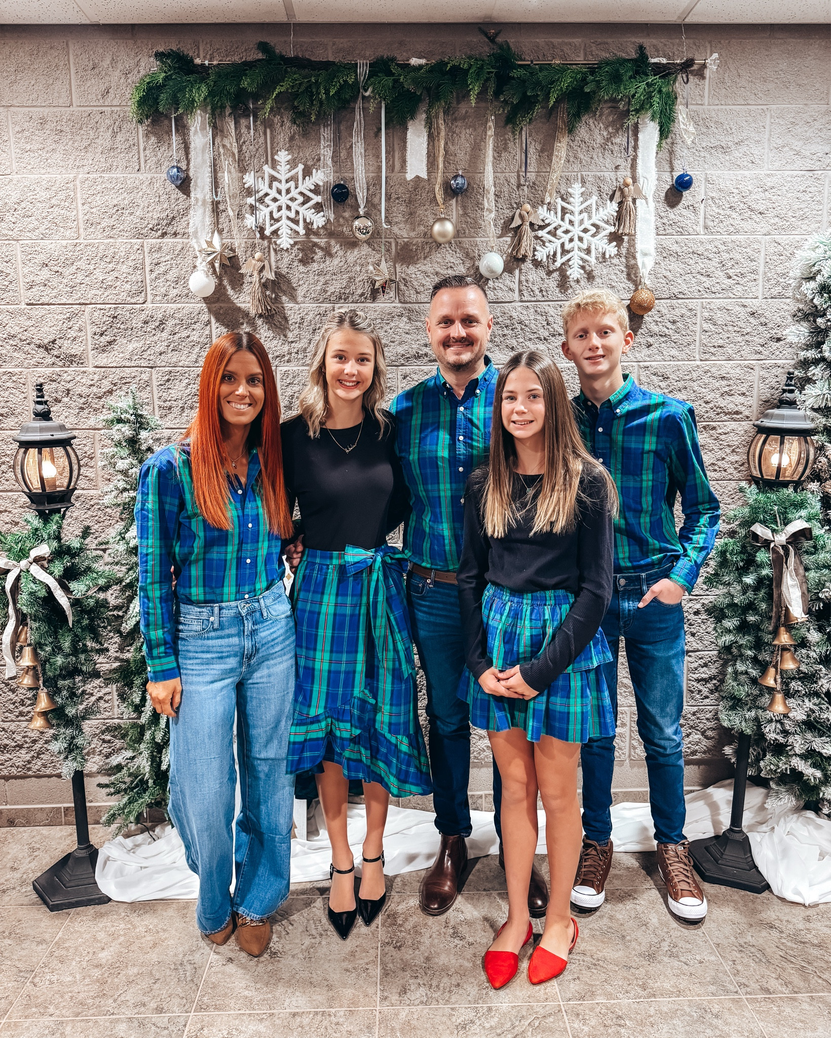 Christmas Sunday always means family matching!! Every year I do a different plaid and this year I’m obsessed with the green and blue💙💚 Christmas plaids are timeless so I love stocking up on them!! 

#LTKSeasonal #LTKHoliday #LTKSaleAlert