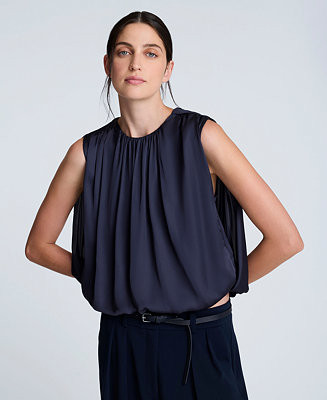 Women's Bubble Hem Sleeveless Top | Macy's