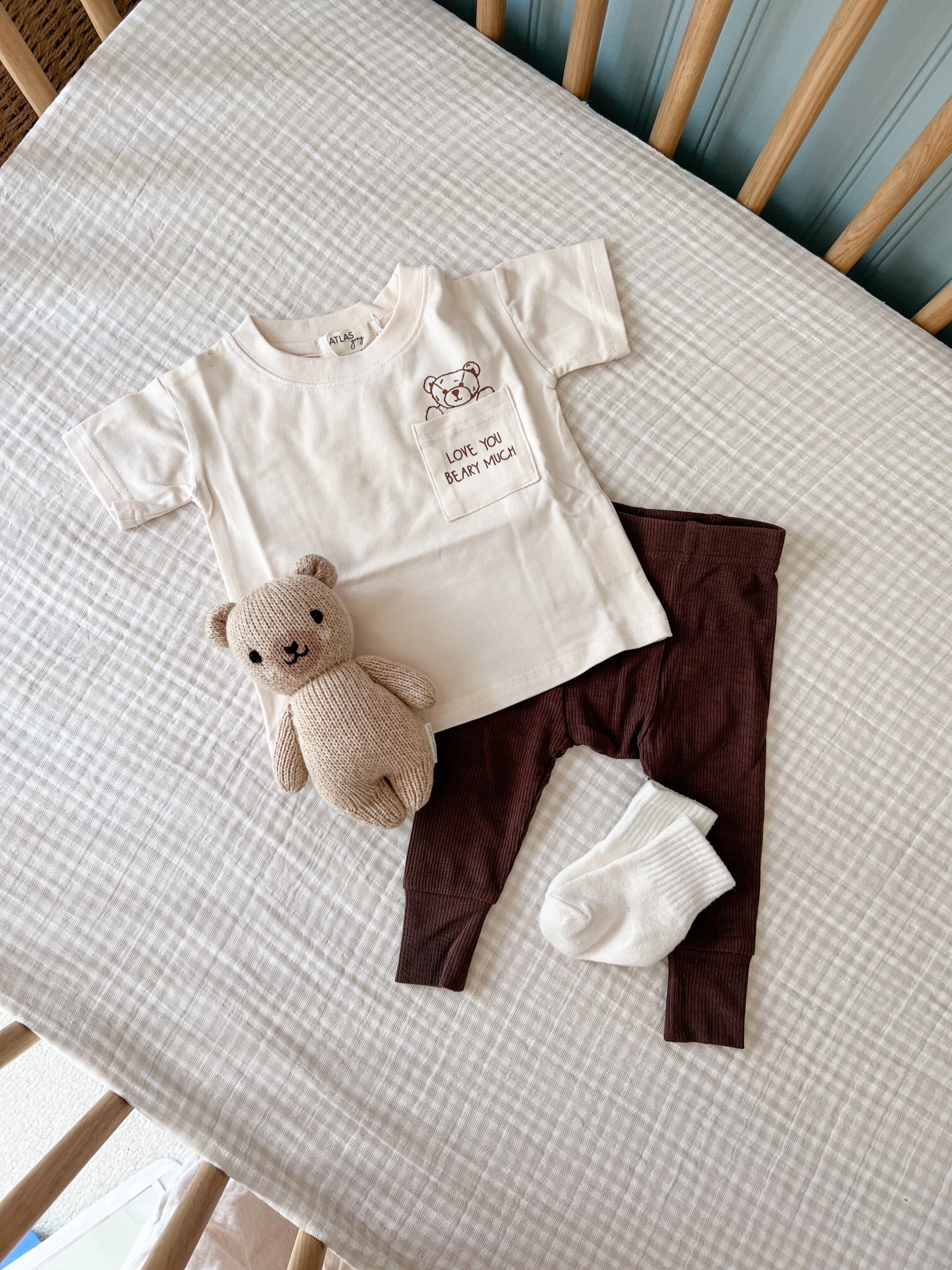 Oh I absolutely could not resist this adorable outfit for my baby boy! We are loving bears! 🐻 

#LTKBaby