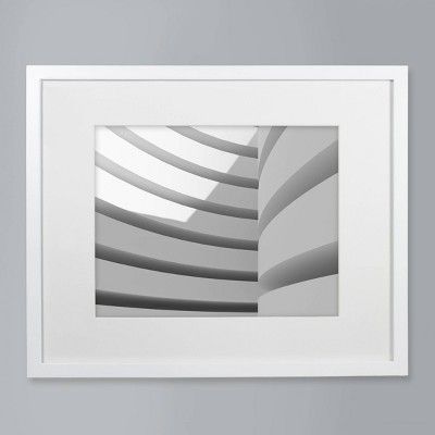 11&#34; x 14&#34; Matted Wood Frame White - Made By Design&#8482; | Target