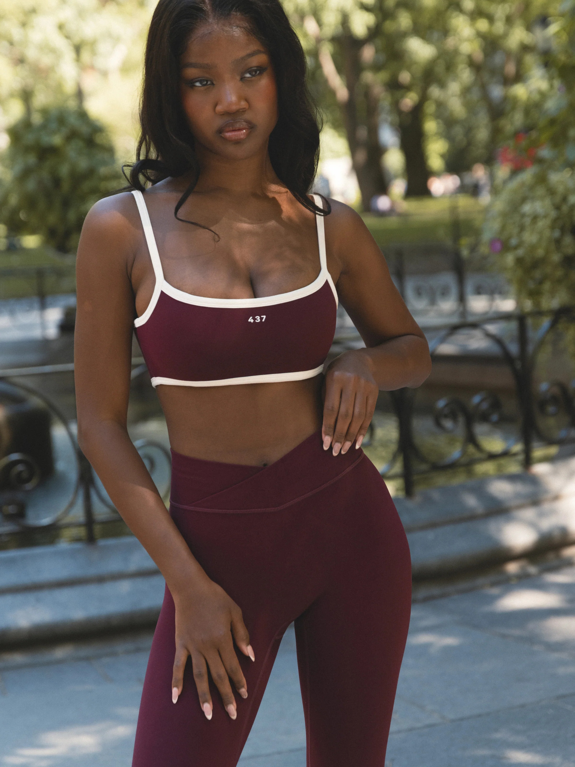 The Micro Bra / BlackCherry-Cream | 437