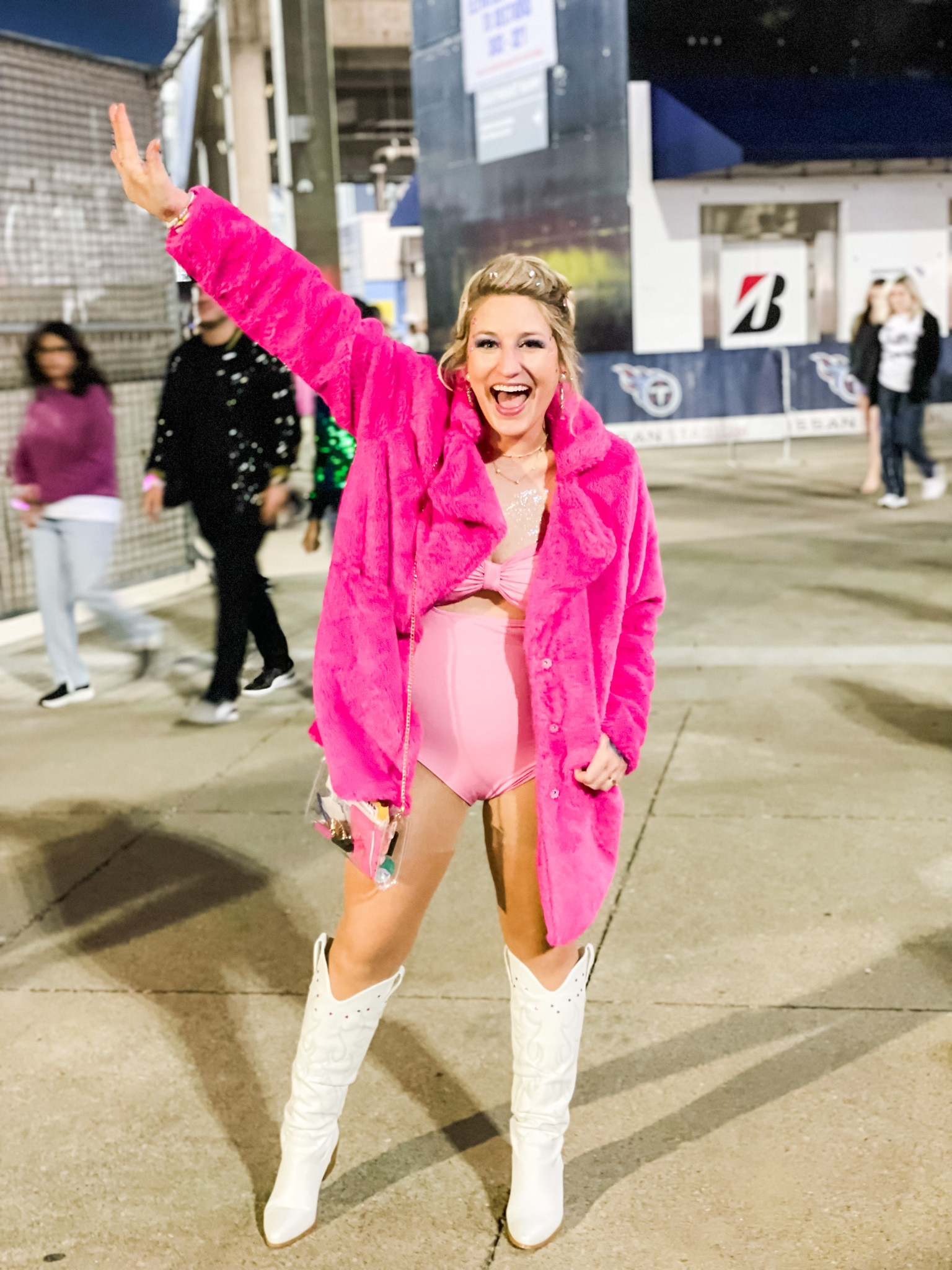 Taylor Swift Eras tour nashville! You need to calm down look✨💖🌈🪩💜💙


#LTKFind #LTKshoecrush