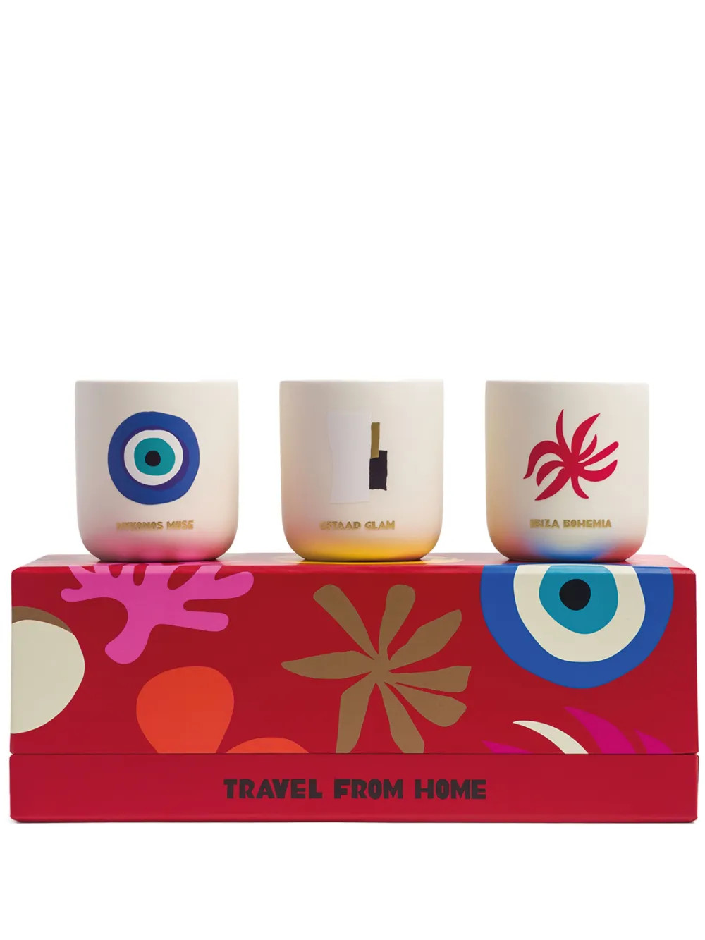 Assouline Travel Set From Home Scented Candles (set Of three) | Neutrals | FARFETCH UK | Farfetch Global