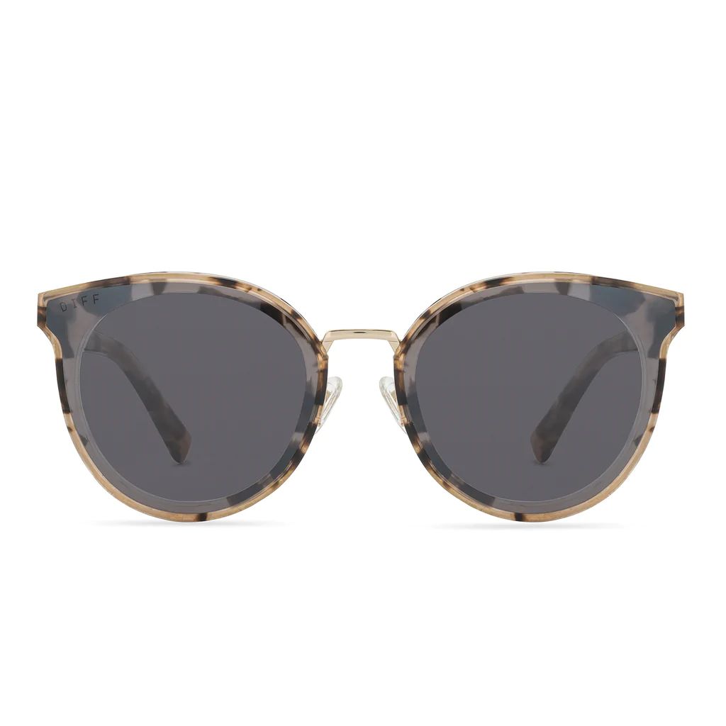 COLOR: himalayan tortoise   grey sunglasses | DIFF Eyewear