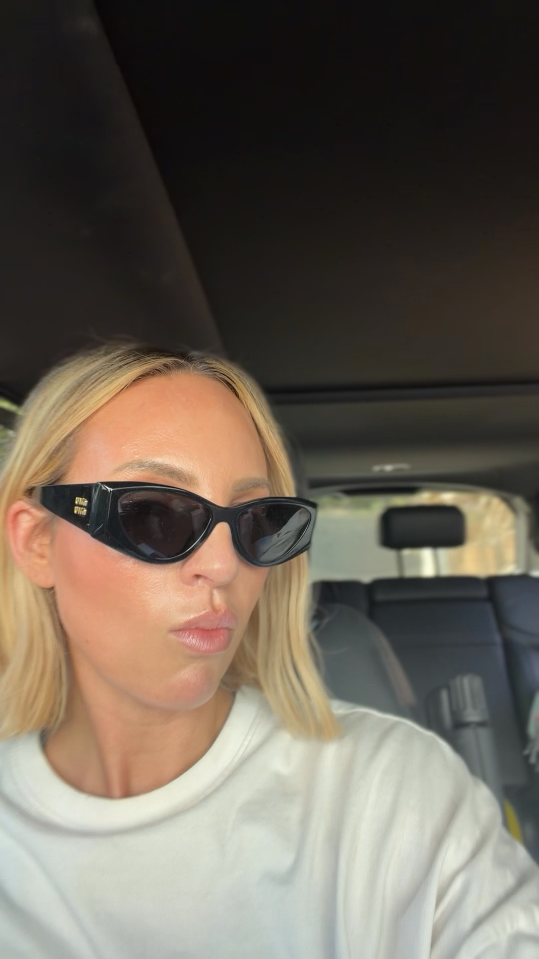 Found the upgraded version of my Miu miu sunglasses and they are 🤌🏻 I love how the miu miu logo is a bit bigger ￼￼

#LTKSwim #LTKTravel #LTKWorkwear