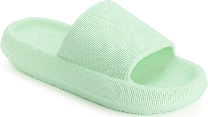 Joomra Pillow Slippers for Women and Men Non Slip Quick Drying Shower Slides Bathroom Sandals | U... | Amazon (US)