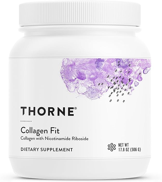 THORNE - Collagen Fit - Unflavored Collagen Peptides Powder with Nicotinamide Riboside - 15g of C... | Amazon (US)