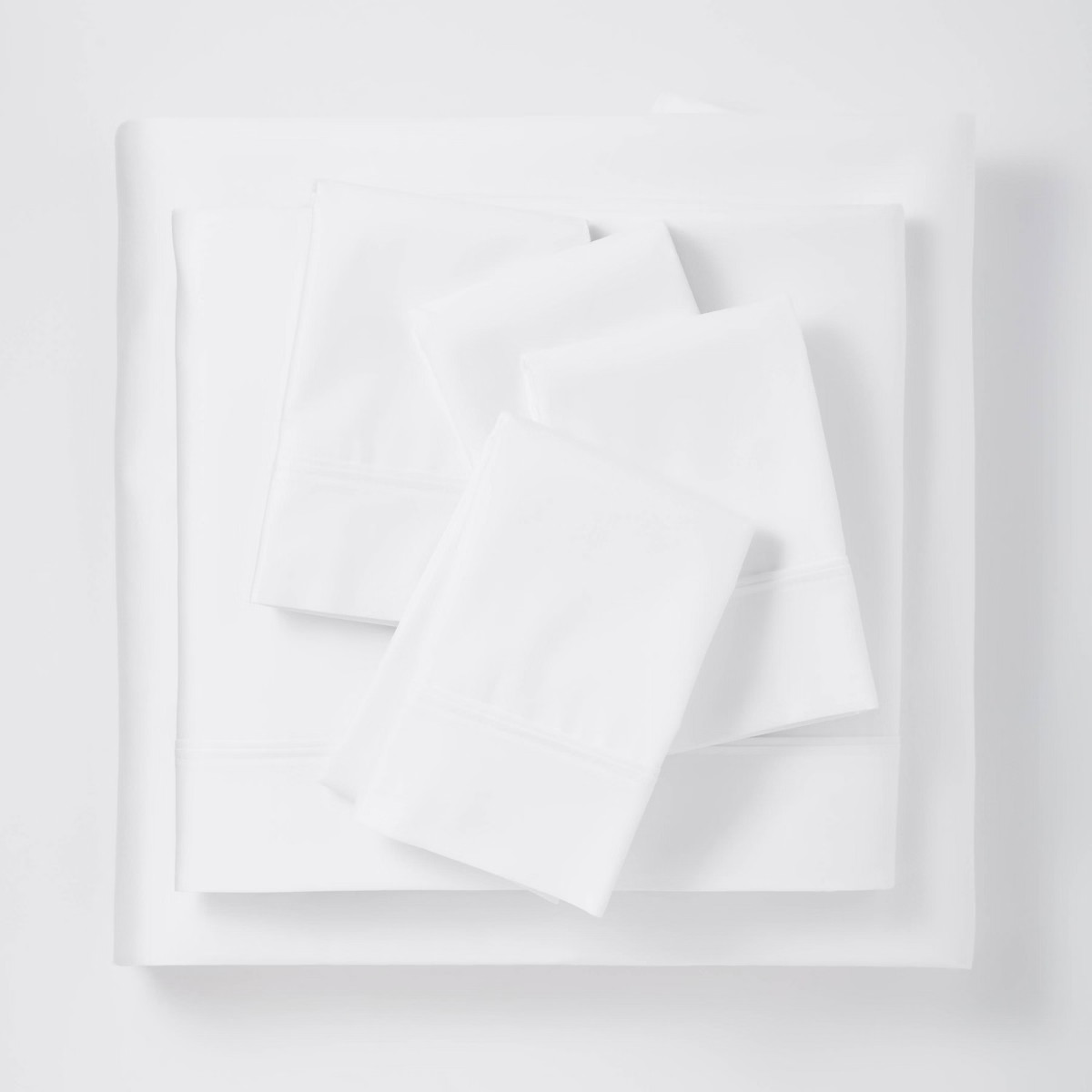 800 Thread Count Solid Sheet Set - Threshold™ | Target