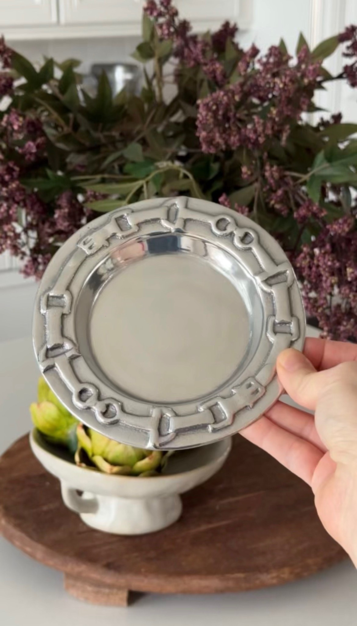 This equestrian inspired wine coaster is gorgeous - I use it as a coaster for a candle! The silver really pops! 🐎 

#LTKHome #LTKSeasonal