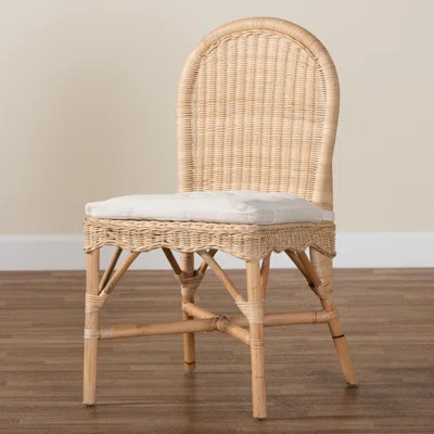 Bido Bali & Pari Bilu Bohemian Natural Rattan Dining Chair | Wayfair North America
