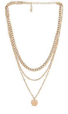 Amber Sceats Chain Layered Necklace in Gold from Revolve.com | Revolve Clothing (Global)