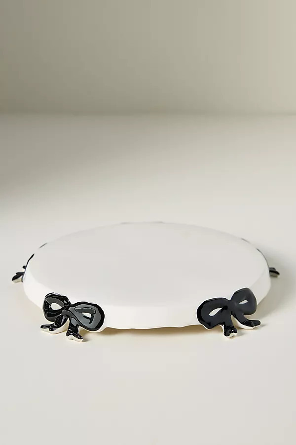 Benedita Bow Stoneware Trivet | Anthropologie (US)
