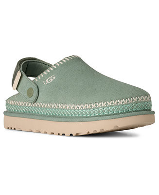 UGG\u00ae Women's Goldenstar Adjustable Strap Meadow Accent Clog - Macy's | Macy's