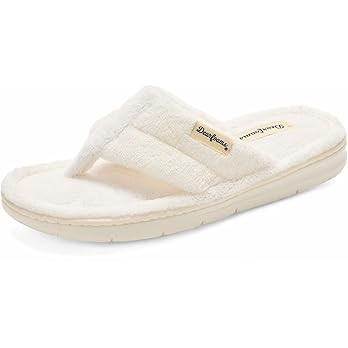 Women's Melanie Colorblocked Microfiber Terry Thong Slipper | Amazon (US)
