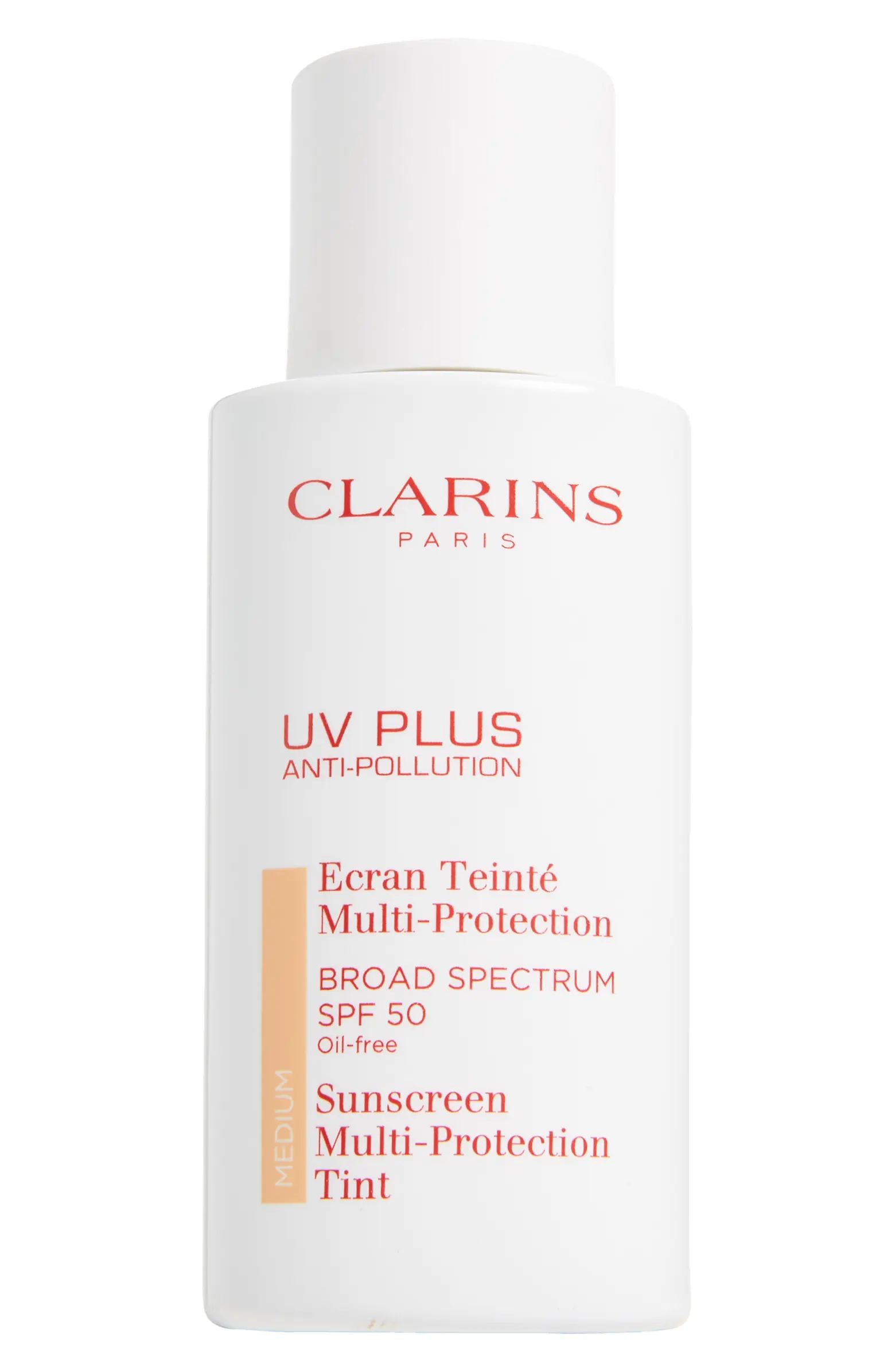 UV PLUS Anti-Pollution Broad Spectrum SPF 50 Tinted Sunscreen Multi-Protection | Nordstrom
