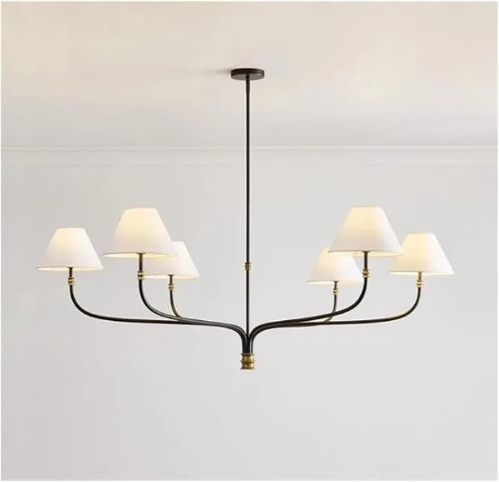 Vintage Living Room Ceiling Chandelier, Bedroom Dining Table Chandeliers,Comfortable Lighting | Amazon (US)