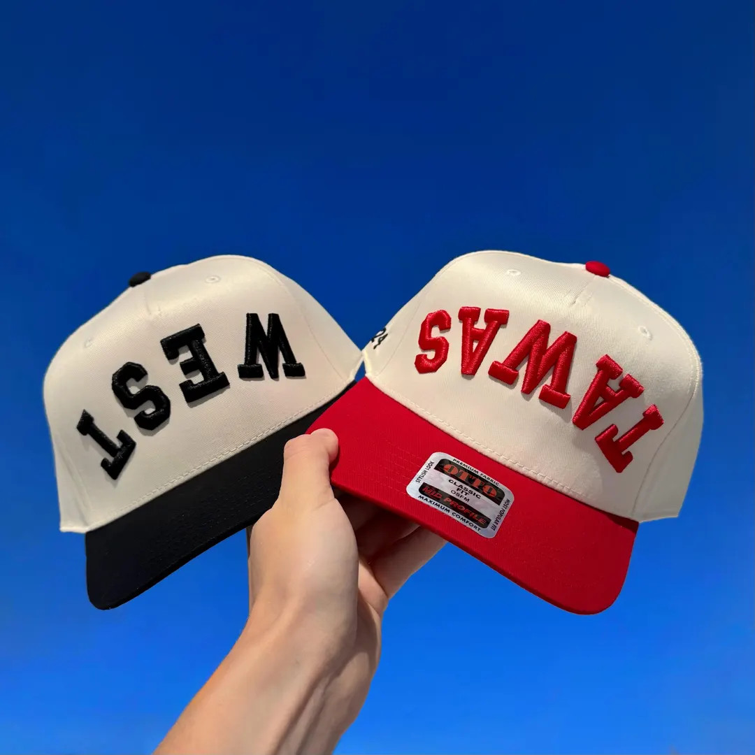 Custom Upside Down Hat 3D Puff Text, Two Tone Snapback With Embroidered Personalized Text - Etsy | Etsy (Global)