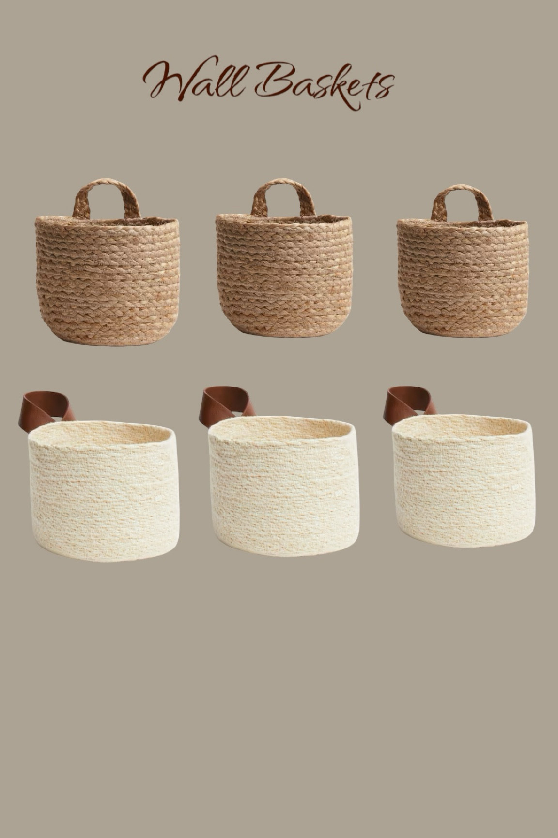 Wall Baskets 

#LTKHome #LTKSaleAlert #LTKActive