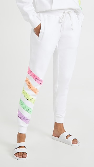 Neon Stripe Joggers | Shopbop