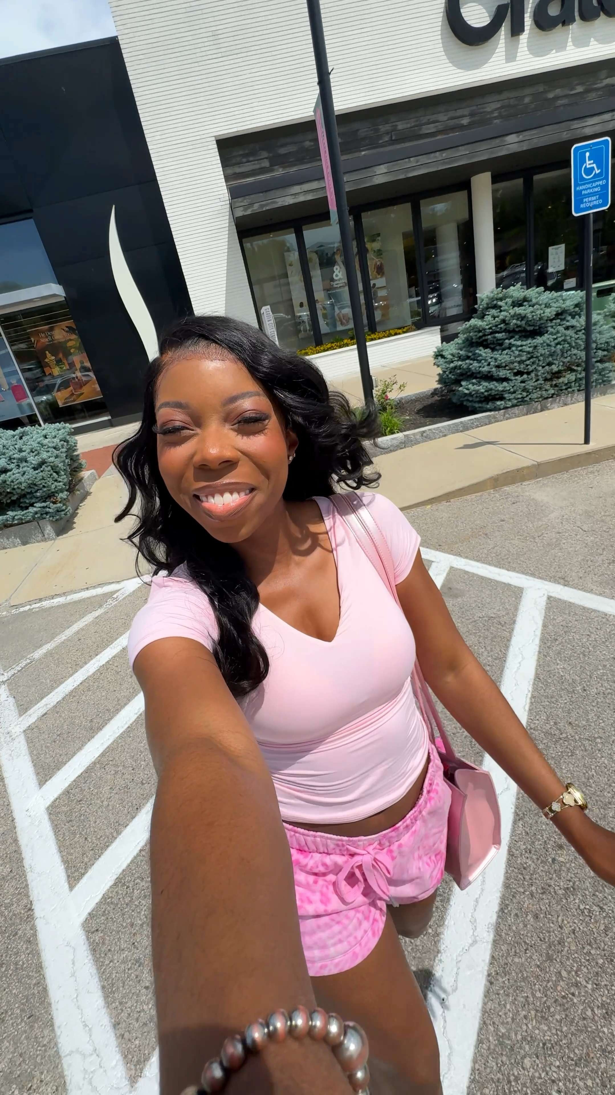 Loving these pink leopard fleece shorts from VS pink for casual errands days! 💖

I wore my fave Danessa Myricks Yummy Skin Blurring Balm (shade 8.5) for a light beat to get my passport photos done. My pics came out so cute! 

 #LTKdayinmylife #LTKootd