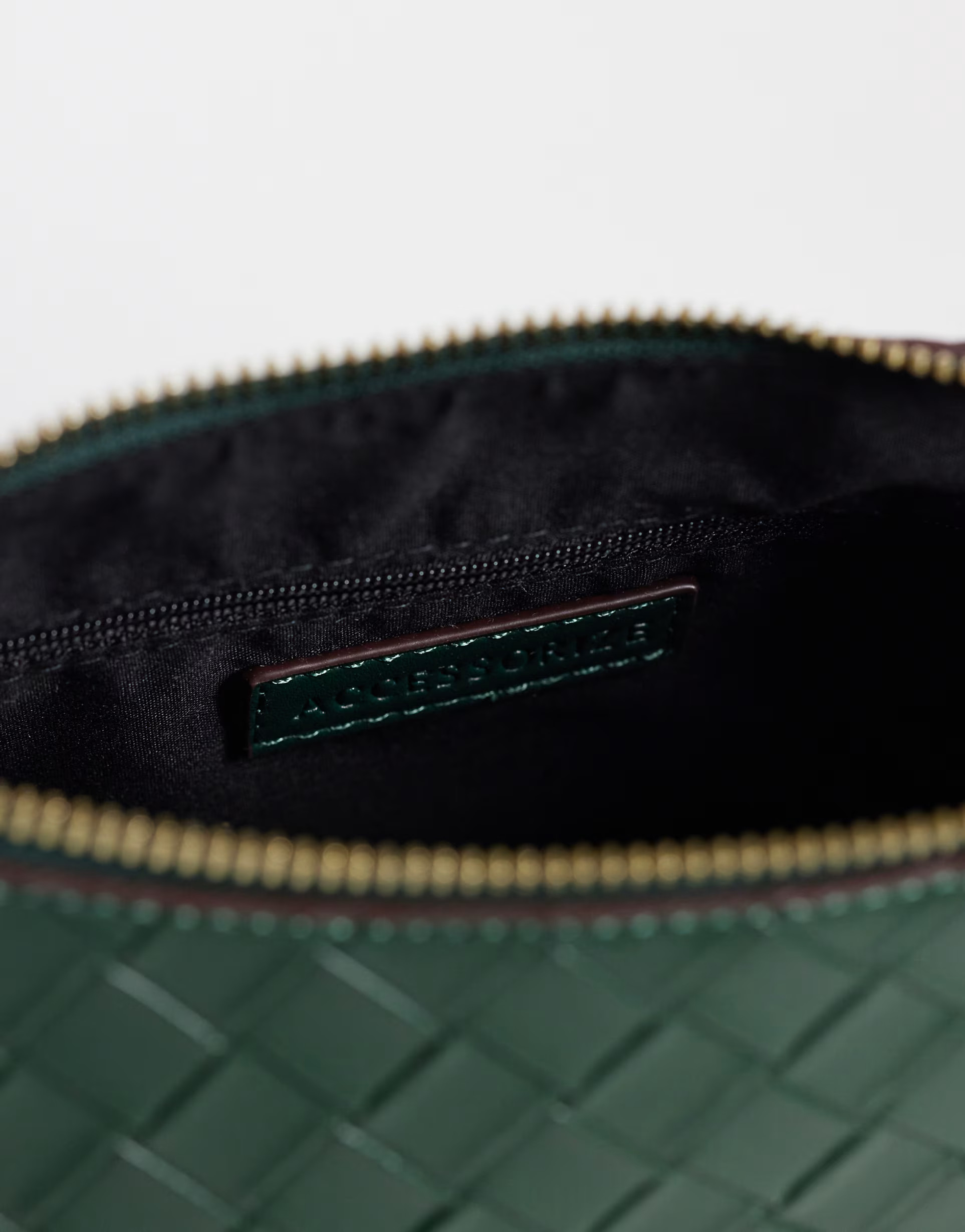 Accessorize woven crossbody bag in green | ASOS (Global)