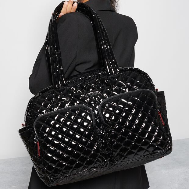 MZ Wallace Black Lacquer Nik | MZ Wallace