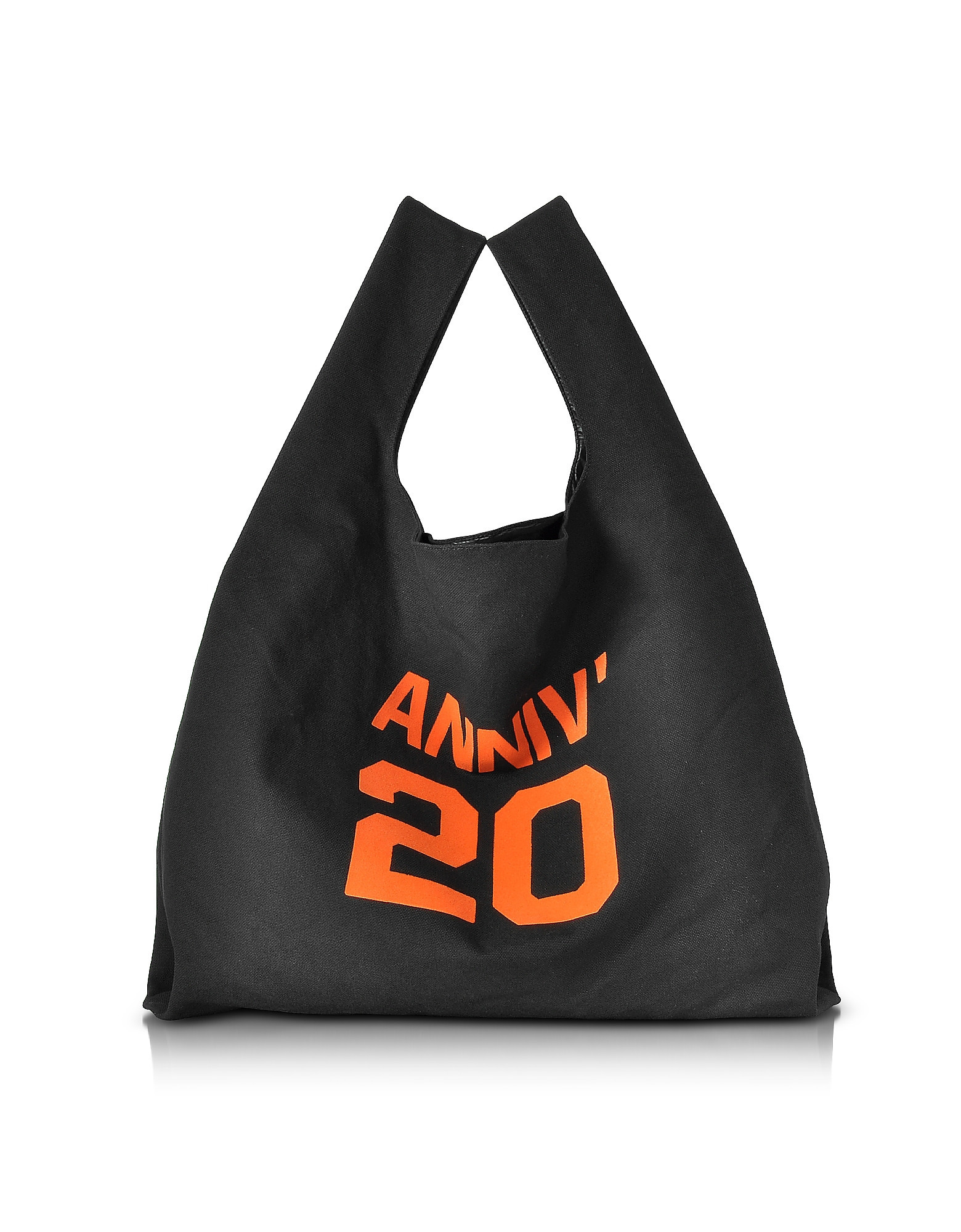 MM6 Maison Martin Margiela Anniversary 20 Canvas Market Bag | Forzieri APAC