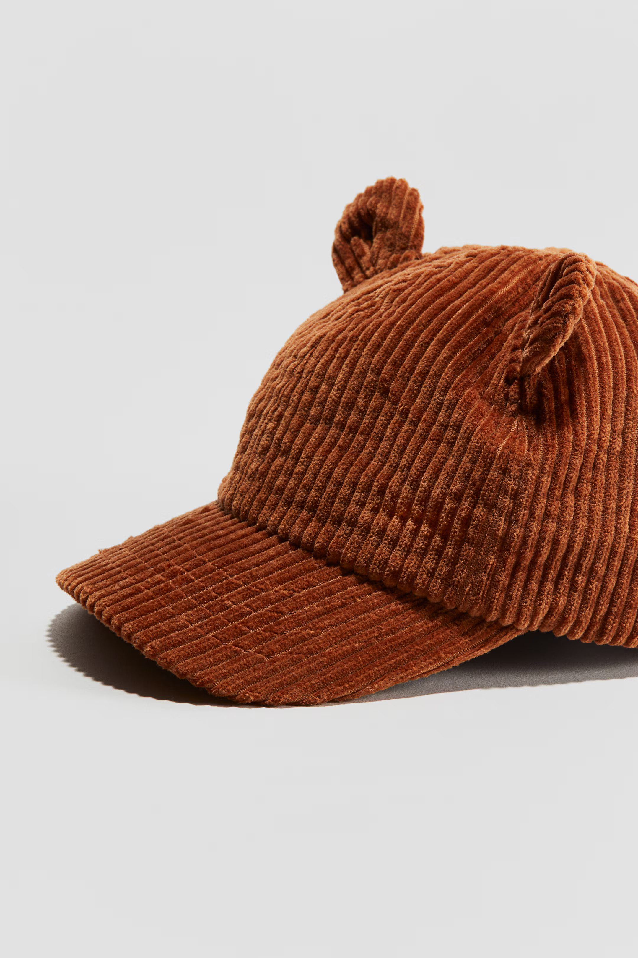 Corduroy cap - Rust brown - Kids | H&M GB | H&M (UK, MY, IN, SG, PH, TW, HK)