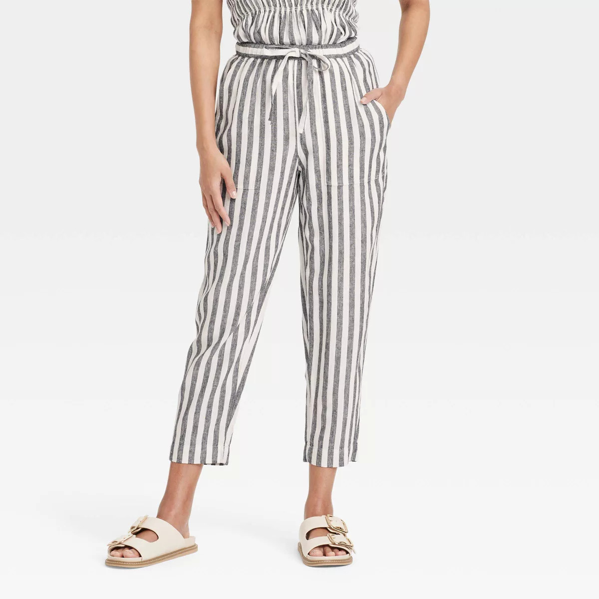 Women's High-Rise Straight Leg Pull-On Pants - Universal Thread™ | Target