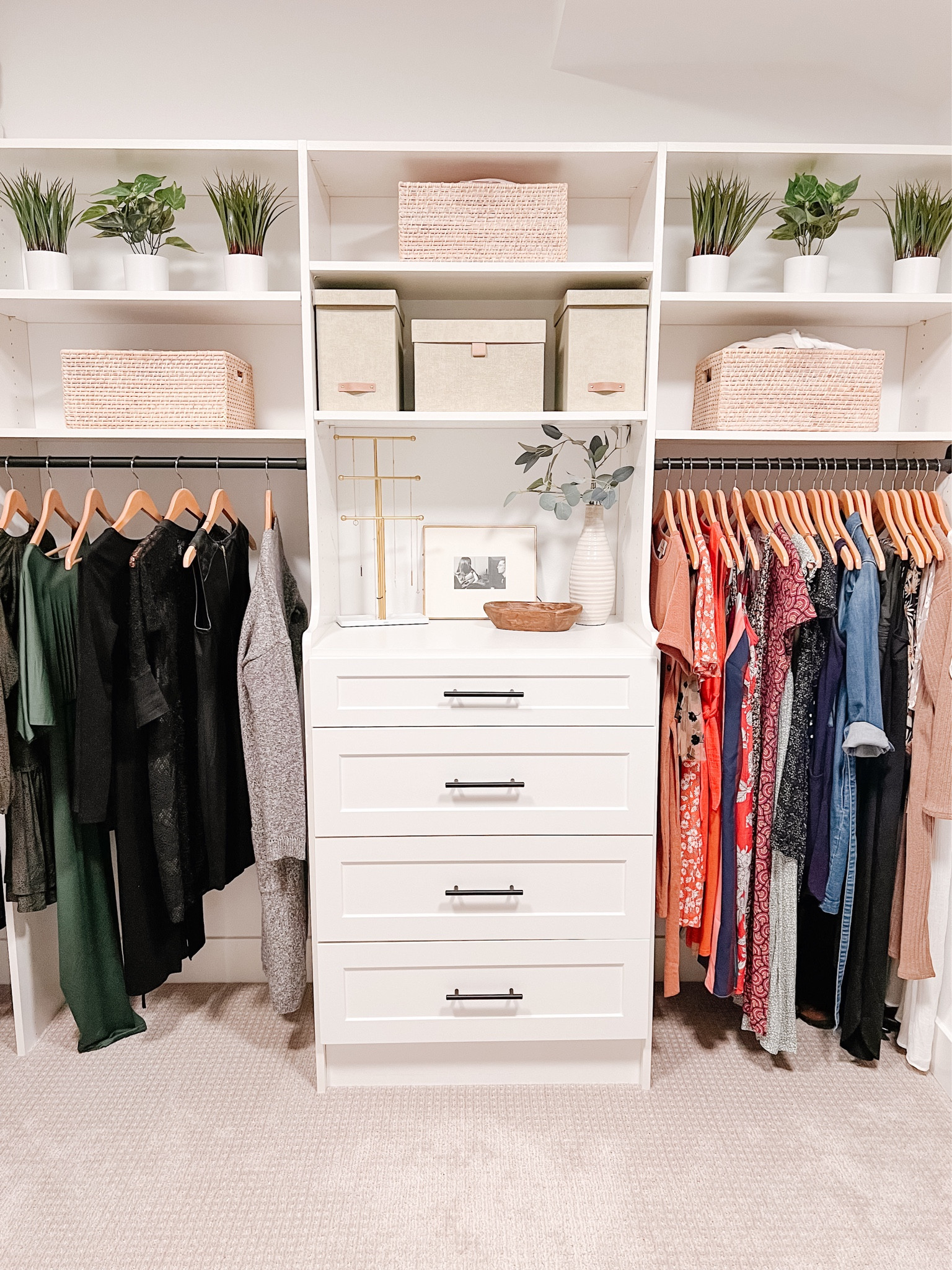 Nothing to see here but some amazing plants and baskets to bougee-up your closet. 

Note:
Plants are from Target. Mine were $5 and discontinued but I found some similar ones from their current line.

Boxes are the Bigsbo line from The Container Store in linen color.


#LTKfindsunder50 #LTKstyletip #LTKhome
