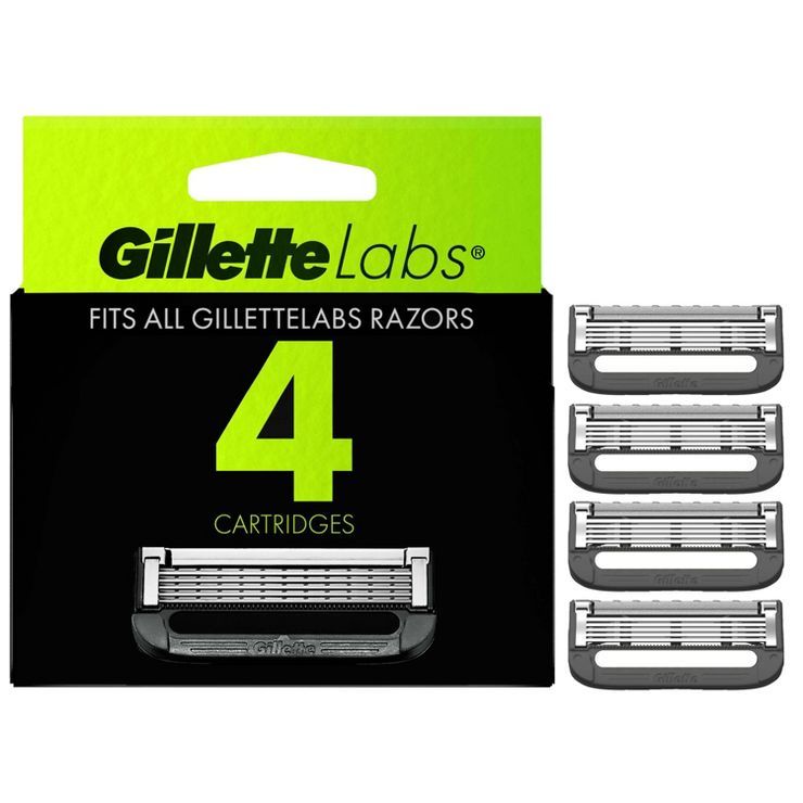 GilletteLabs Razor Blade Refills by Gillette - Compatible with Exfoliating Razor and Heated Razor | Target