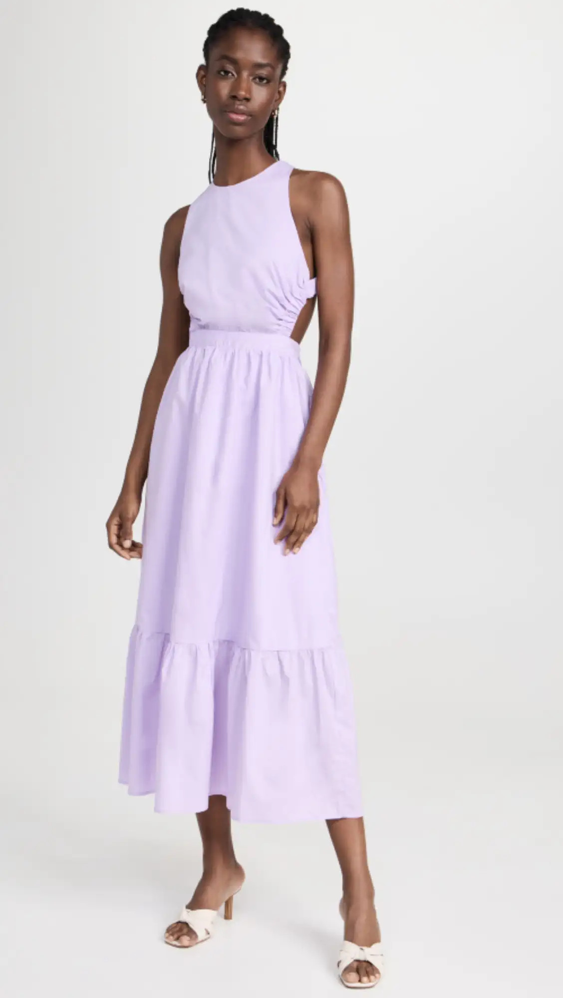 Elastic Detail Sleeveless Dress | Shopbop