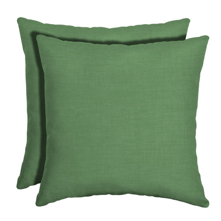 Arden Selections Outdoor Toss Pillow (2 Pack) 16 x 16, Moss Green Leala | Walmart (US)